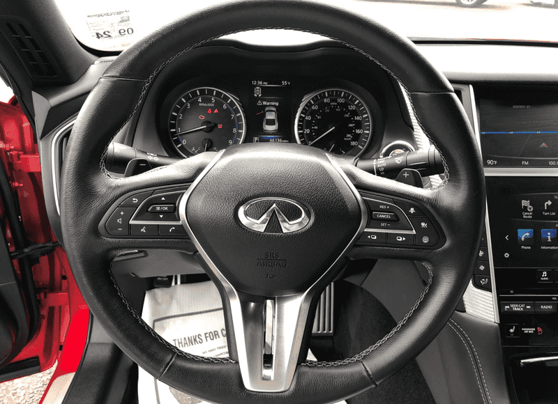 2017 Infiniti Q60 Red Sport 400 Coupe photo 9